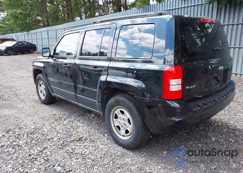 2016 Jeep Patriot Sport из США, поврежденный, VIN 1C4NJRBB7GD552121